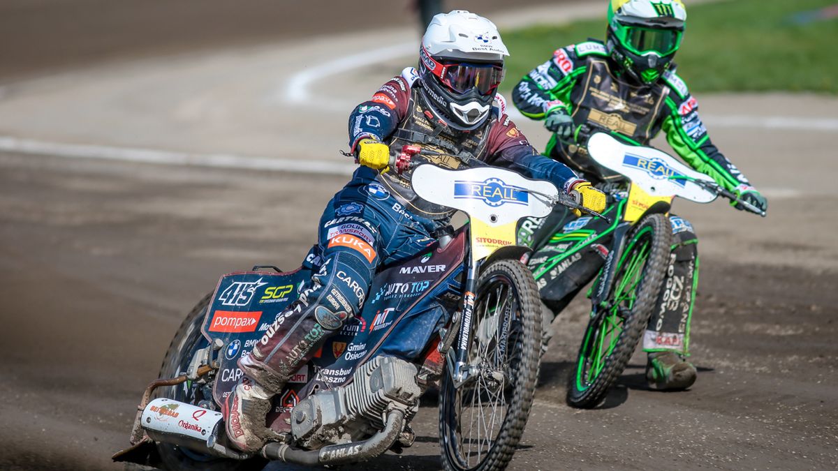 Arkadiusz Siwek / Na zdjęciu: Dominik Kubera w kasku białym