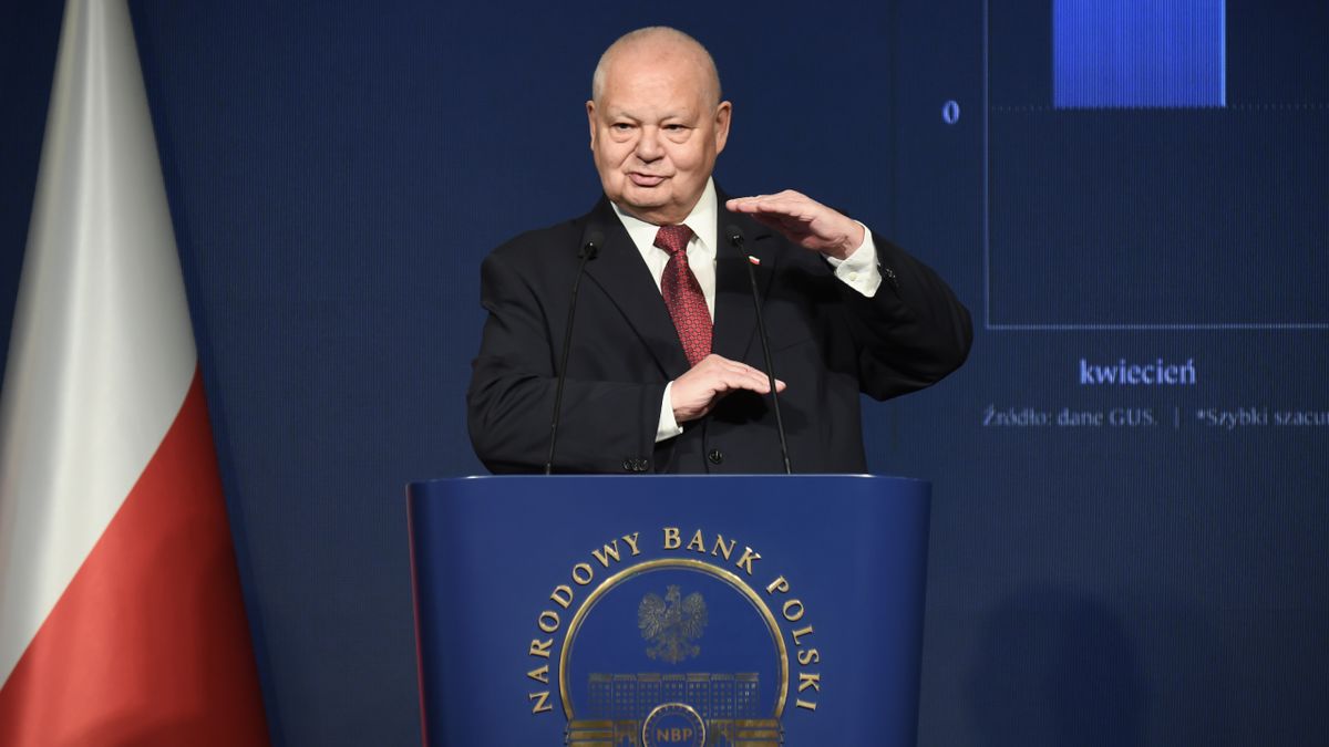 Prezes NBP Adam Glapiński