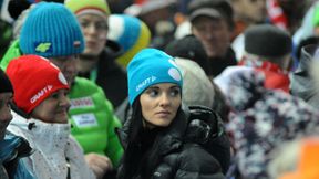 Partnerka Tajnera i żona Stocha. Piękne kobiety dopingowały skoczków w Wiśle