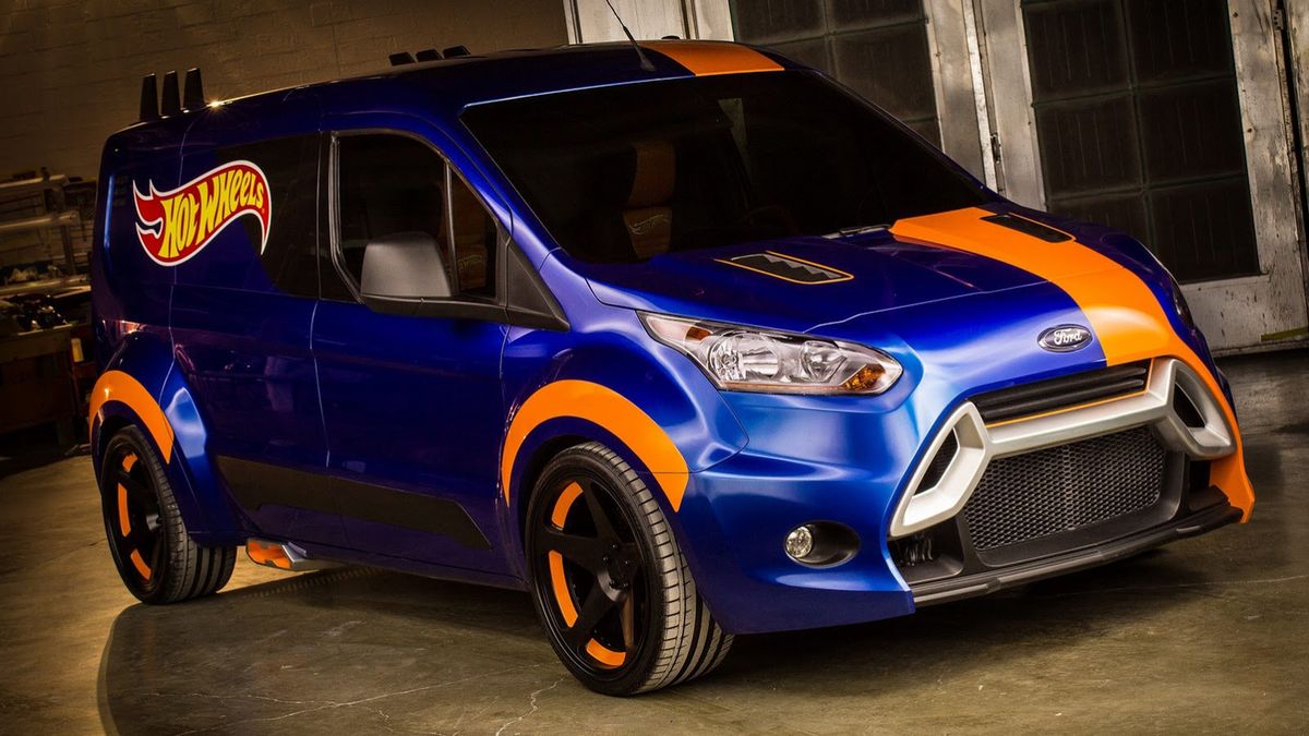Ford Transit Connect Hot Wheels