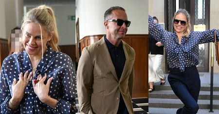 Tak wyglądała rozprawa rozwodowa Modrej i Krupskiego: skryty za okularami Marek ignorujący eks i euforia Magdy po ogłoszeniu wyroku (ZDJĘCIA)