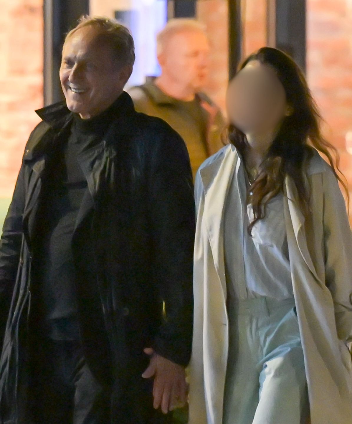 Andrzej Chyra z partnerką