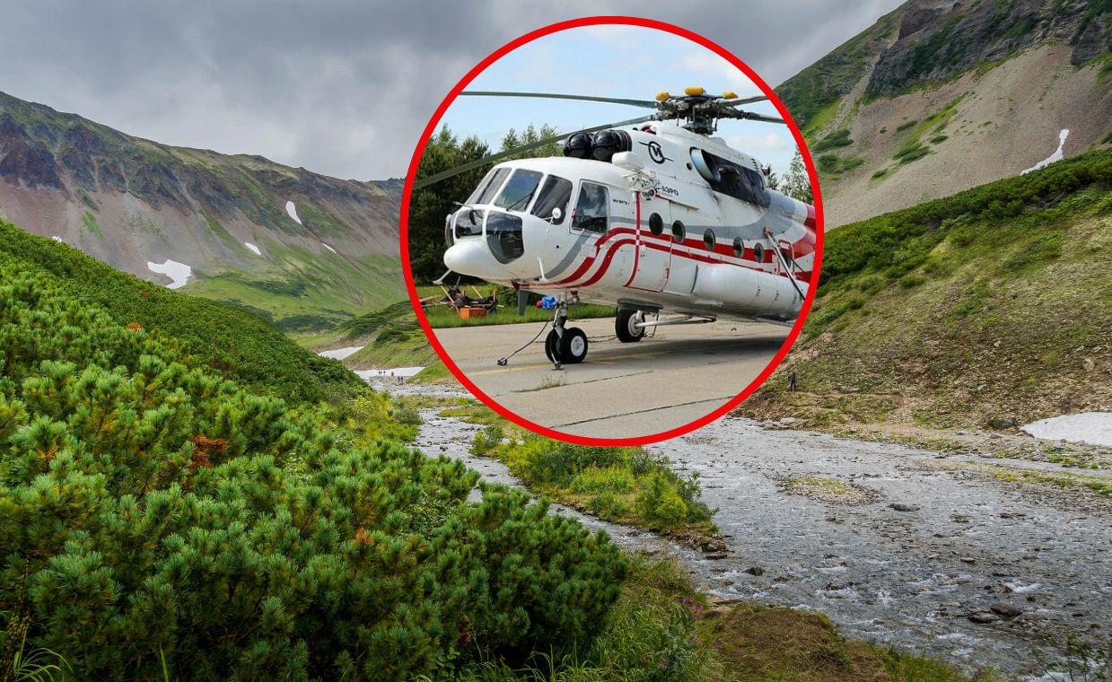 Kamchatka: search for helicopter with 22 people on board