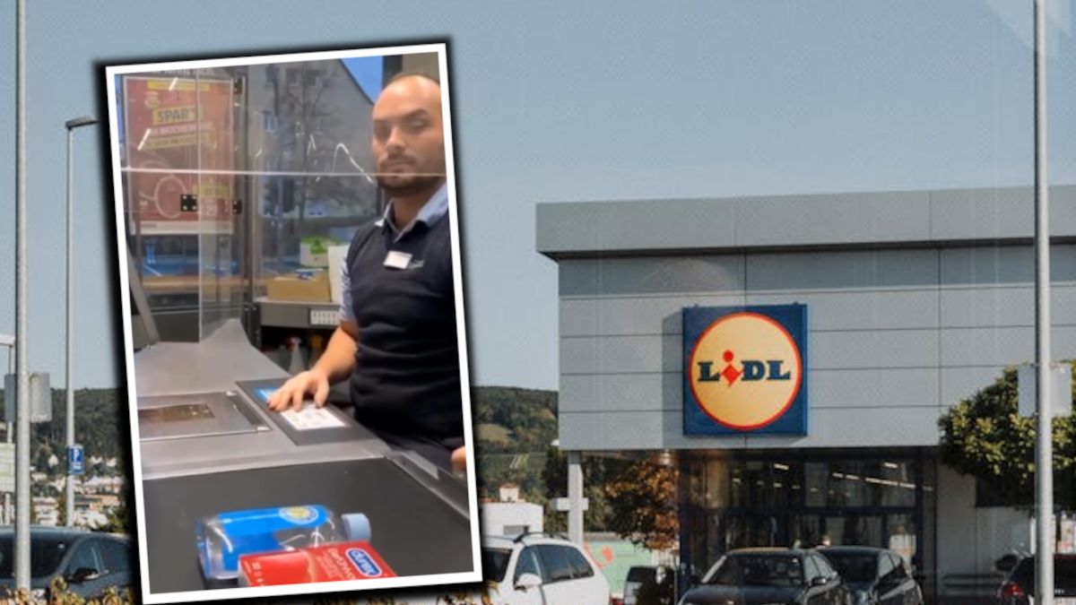 Niecodzienne zakupy w Lidlu.