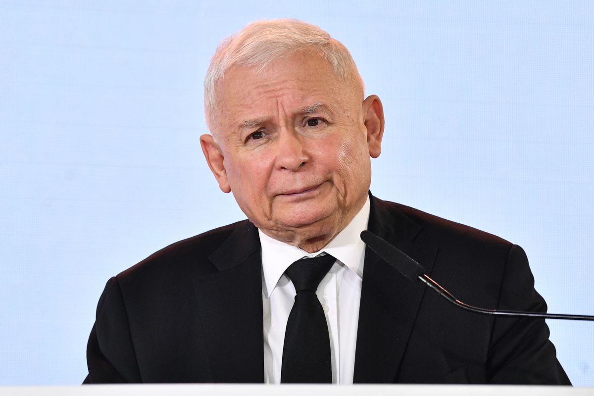 Jarosław Kaczyński zaliczył wpadkę