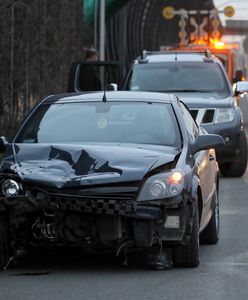 Warszawa. Na S8 zderzyły się trzy samochody