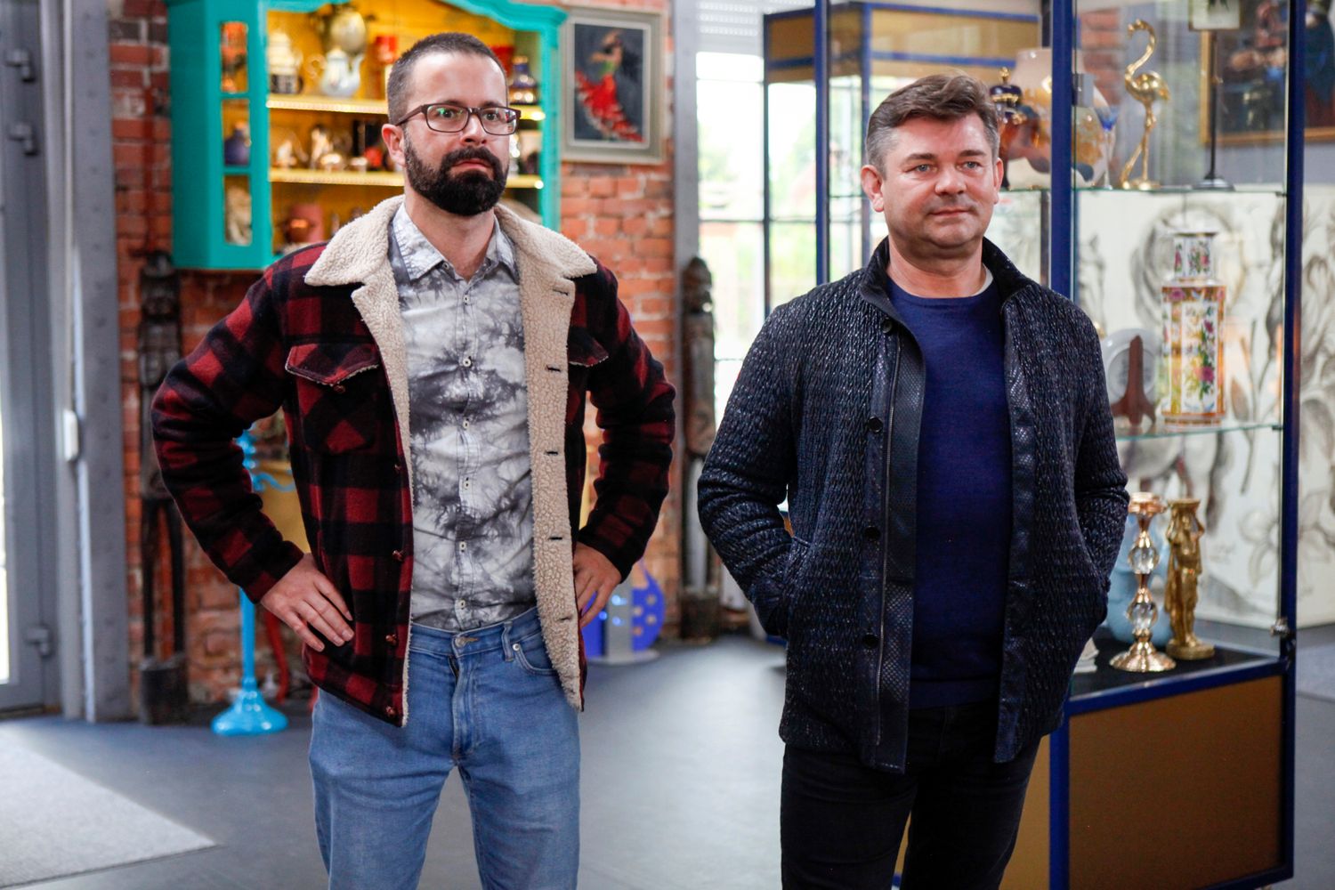 Zenek Martyniuk na planie „Lombard. Życie pod zastaw"