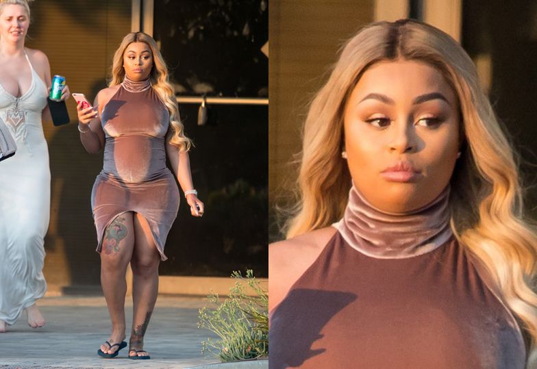 Blac Chyna z ogromnym brzuchem