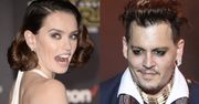 53-letni Depp podrywa na planie 24-letnią Daisy Ridley! "Nie przywykł do odmowy"