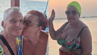 Nostalgiczna Izabela Zeiske pozdrawia z wakacji z mężem: "Nie wiadomo, ile jeszcze takich chwil zostało nam dane zobaczyć" (ZDJĘCIA)