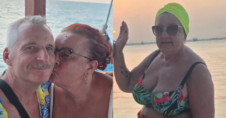 Nostalgiczna Izabela Zeiske pozdrawia z wakacji z mężem: "Nie wiadomo, ile jeszcze takich chwil zostało nam dane zobaczyć" (ZDJĘCIA)