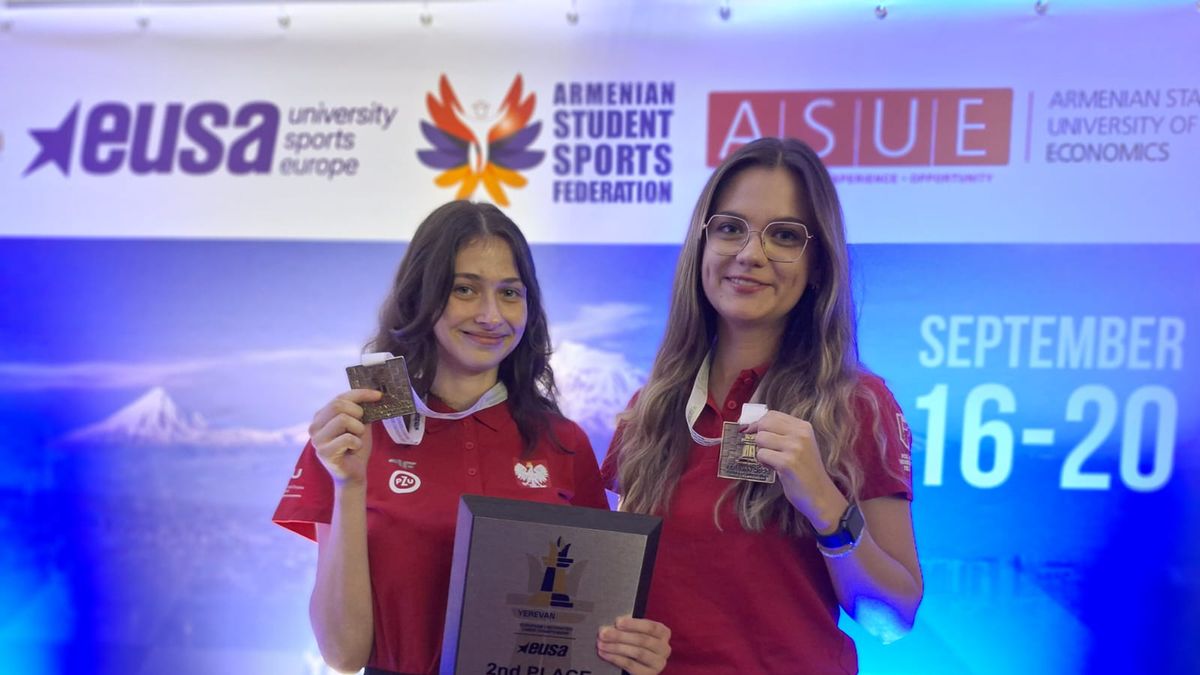 Materiały prasowe / Szachistki UW Warszawa ze srebrnym medalem AME w Erywaniu!