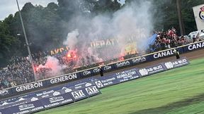 Ogień na stadionie w Grudziądzu. Interweniowała straż pożarna