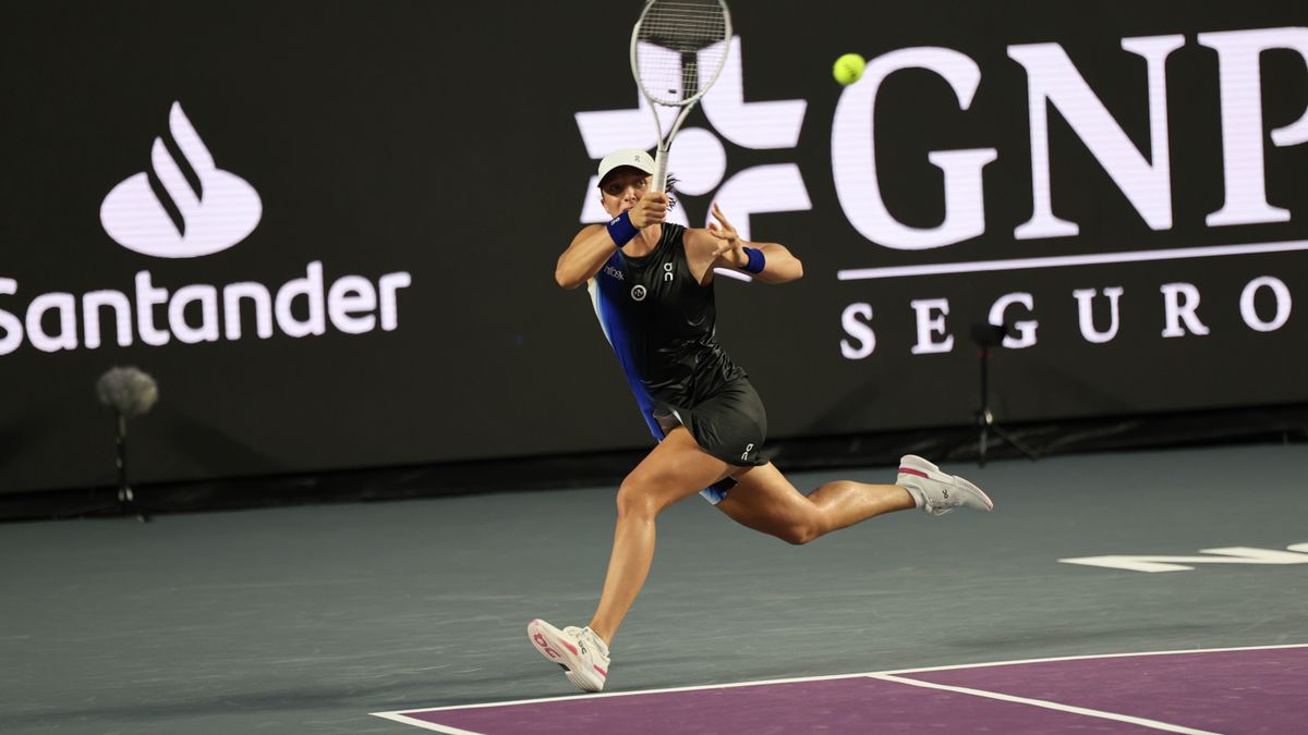 PAP / Marcin Cholewiński / Iga Świątek w WTA Finals 2023