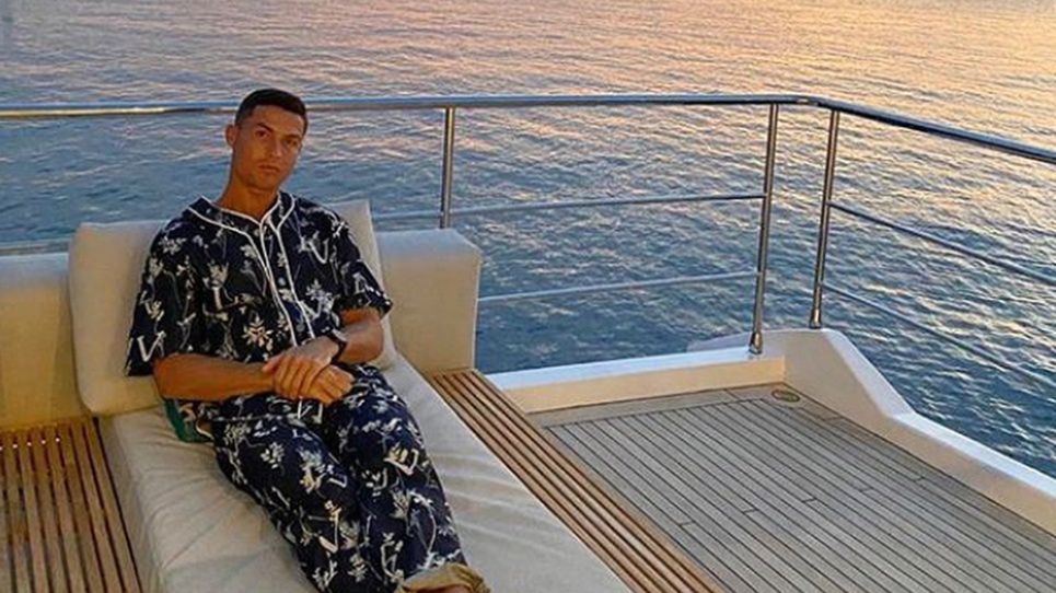 Cristiano Ronaldo w piżamie za 10 tys. zł