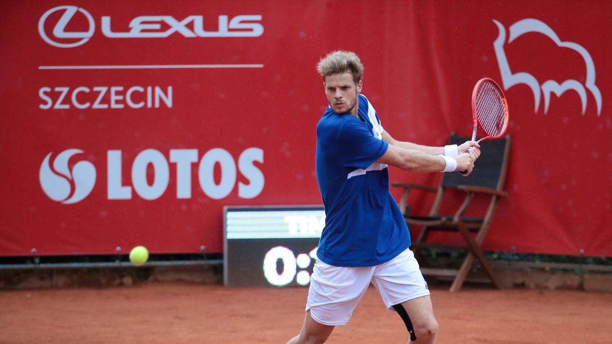 Materiały prasowe / Andrzej Szkocki / Pekao Szczecin Open / Na zdjęciu: Yannick Hanfmann