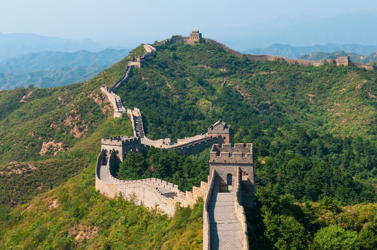 Wielki Mur Chiński powstawał przez setki lat