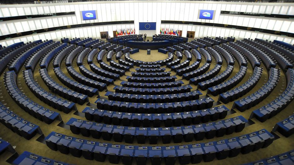 sala plenarna
Strasburg, Francja, 01.07.2019. Sala Parlamentu Europejskiego w Strasburgu, 1 bm. Na 2 lipca br. zaplanowana jest sesja plenarna Parlamentu Europejskiego. (rp/das) PAP/Radek Pietruszka
Radek Pietruszka
europarlament, parlament, Parlament Europejski, plenarnych, sala posiedze� obrad, wn�trze