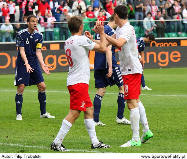 Maciej Rybus i Robert Lewandowski. Przyszłe gwiazdy Euro 2012?