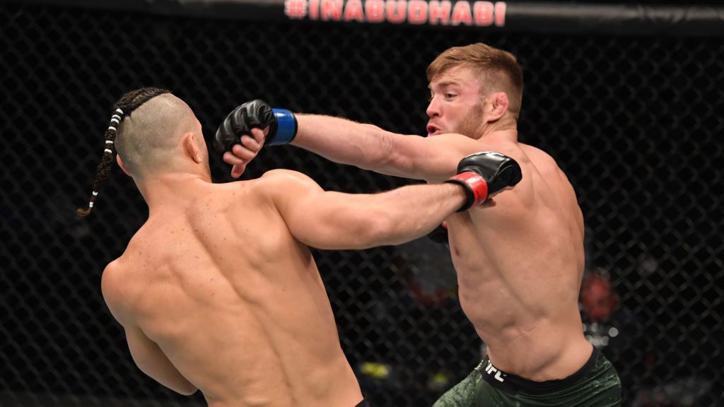 Getty Images / Josh Hedges/Zuffa LLC  / Na zdjęciu: Dricus du Plessis (z prawej)