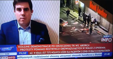 TVP zaliczyło kolejną wpadkę. Pokazało strajki w USA jako protesty w Polsce