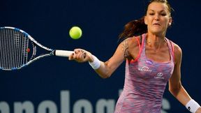 WTA New Haven, 1/4 finału: Radwańska - Flipkens: akcja meczu