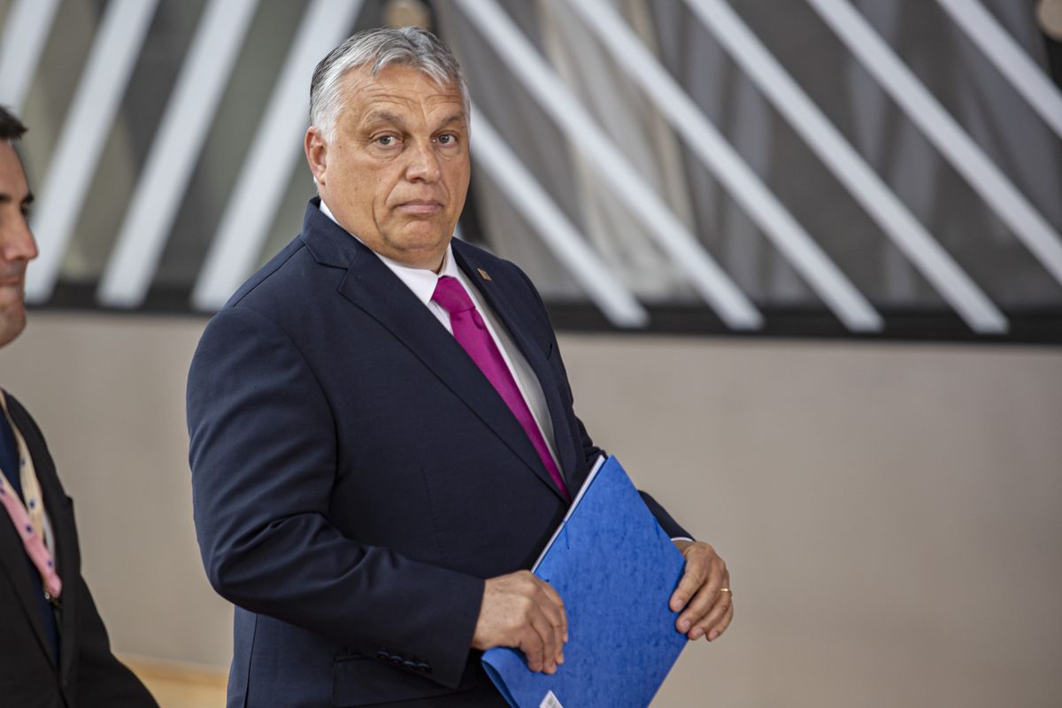 Na zdjęciu premier Węgier