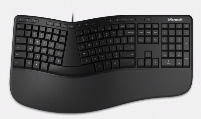 Microsoft Ergonomic Keyboard, fot. Materiały prasowe