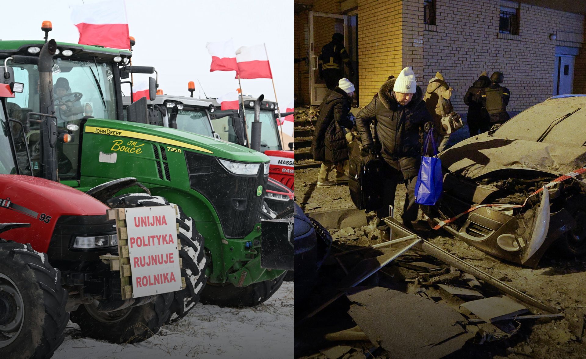Traktory w Warszawie; Rosja użyła Oresznika [SKRÓT PORANKA]