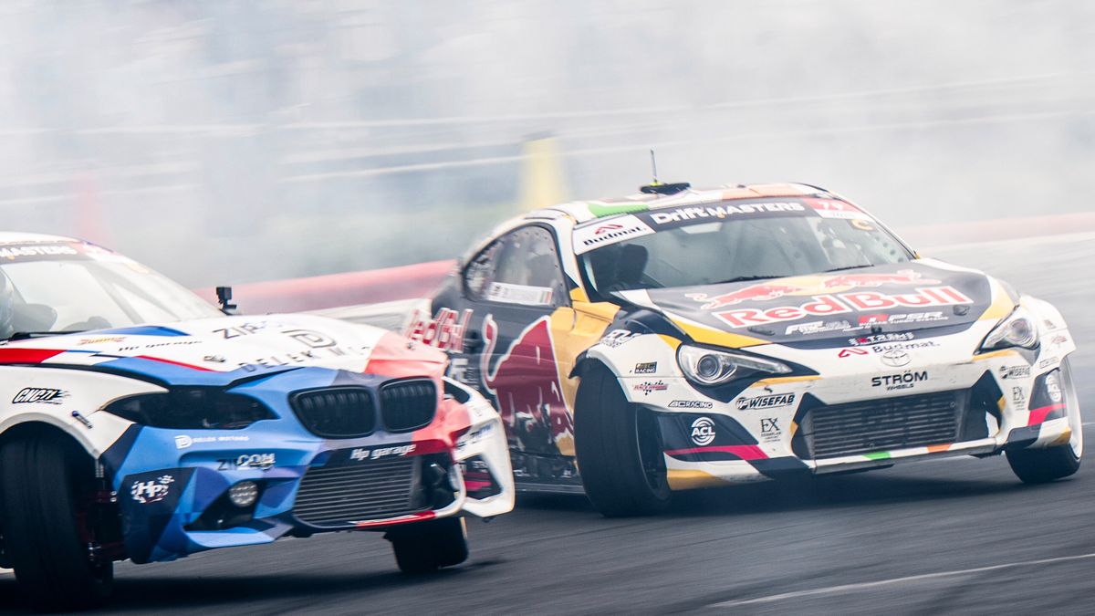 Materiały prasowe / Mihai Stetcu / Na zdjęciu: zawody Drift Masters