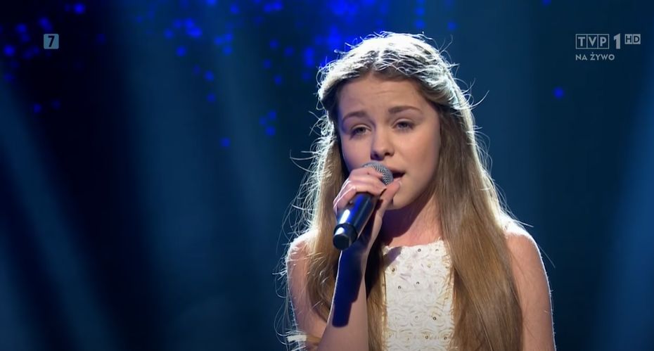 Olivia Wieczorek na eurowizyjnej scenie w 2016 roku