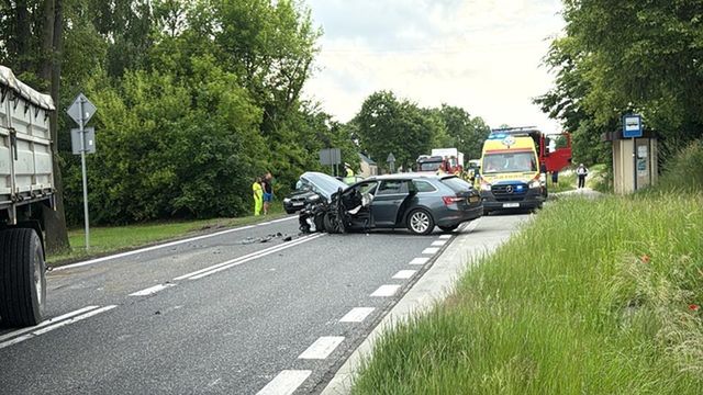 Groźny wypadek w powiecie opatowskim