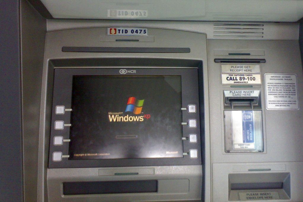 Nie trzeba luk w Windows XP: elektroniczne ataki na bankomaty są coraz sprytniejsze
