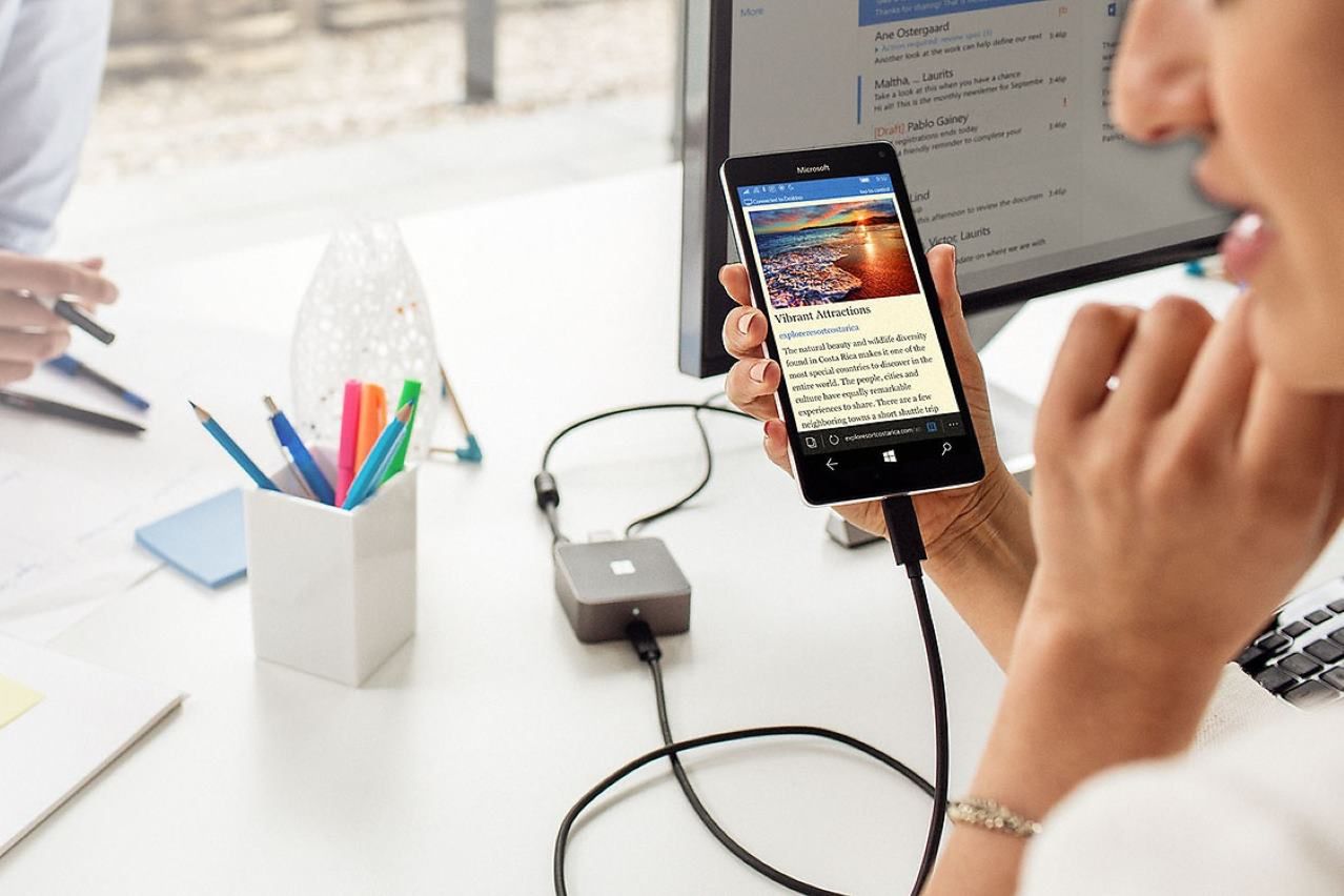 Continuum w Windows 10 Mobile – telefon, któremu daleko do komputera