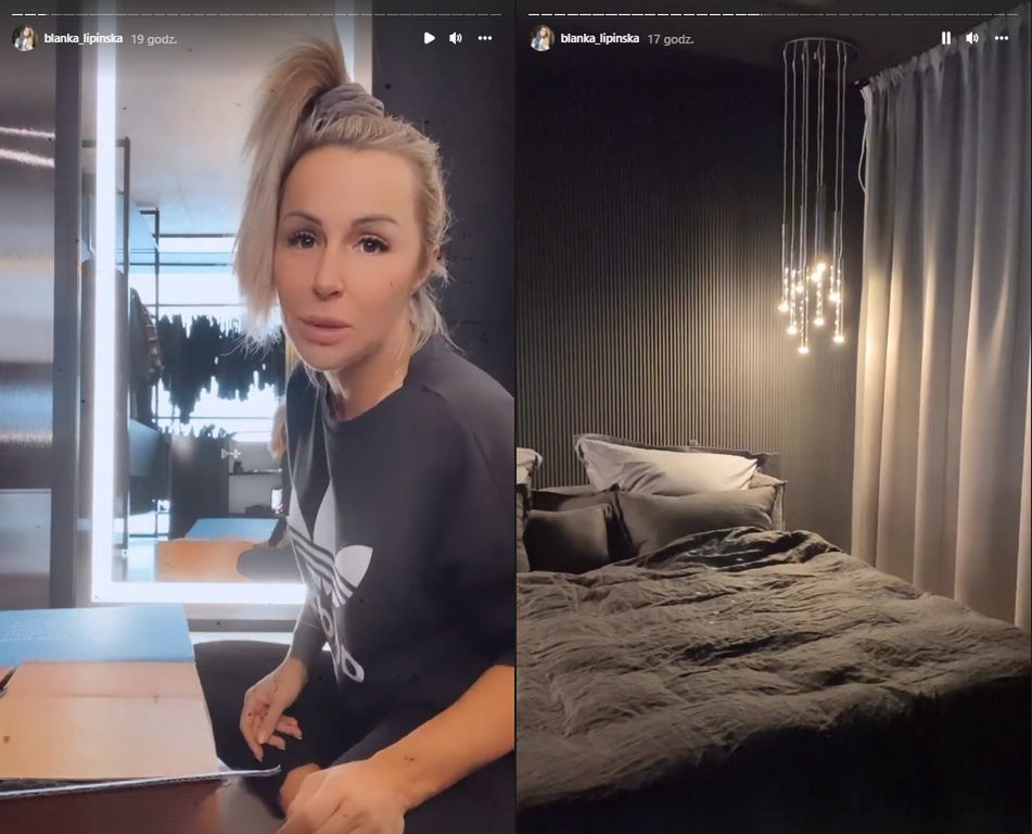 Blanka Lipińska chwali się mieszkaniem 
