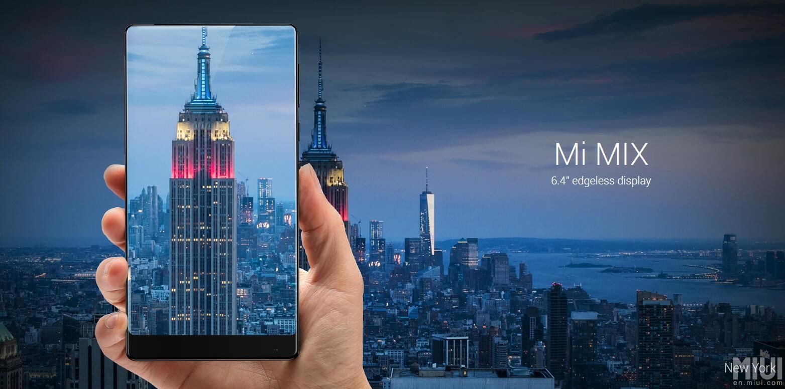 Xiaomi Mi MIX oficjalnie. Bezramkowy smartfon, który wygląda obłędnie 3