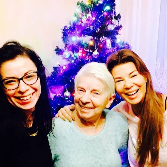 Edyta Górniak spędziła święta z rodzicami i siostrą