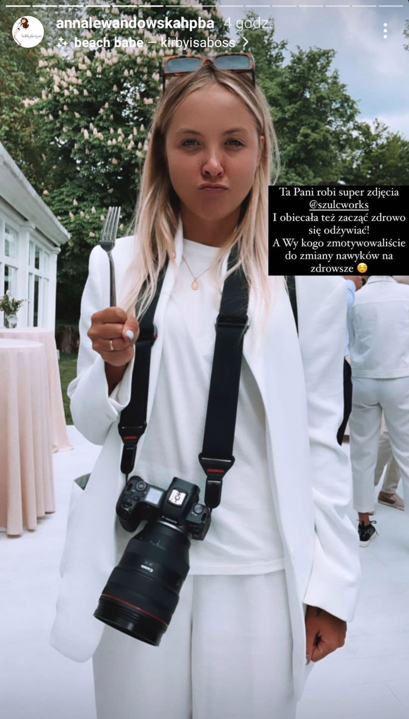Anna Lewandowska pokazała zaprzyjaźnioną fotografkę