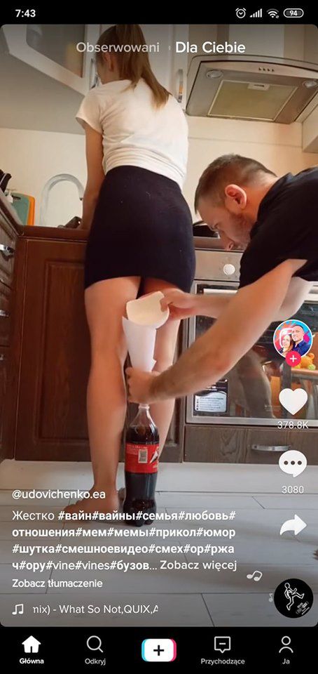 Głupie wyzwania powstają każdego dnia (Tik Tok)