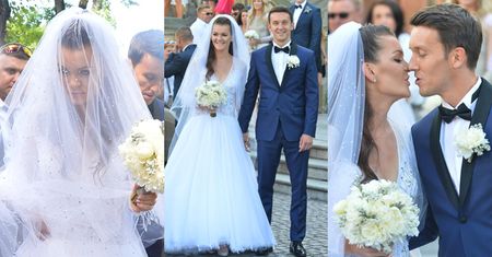 Suknia ślubna Radwańskiej kosztowała fortunę? Zużyto na nią 6,5 tysiąca kryształków Swarovskiego...