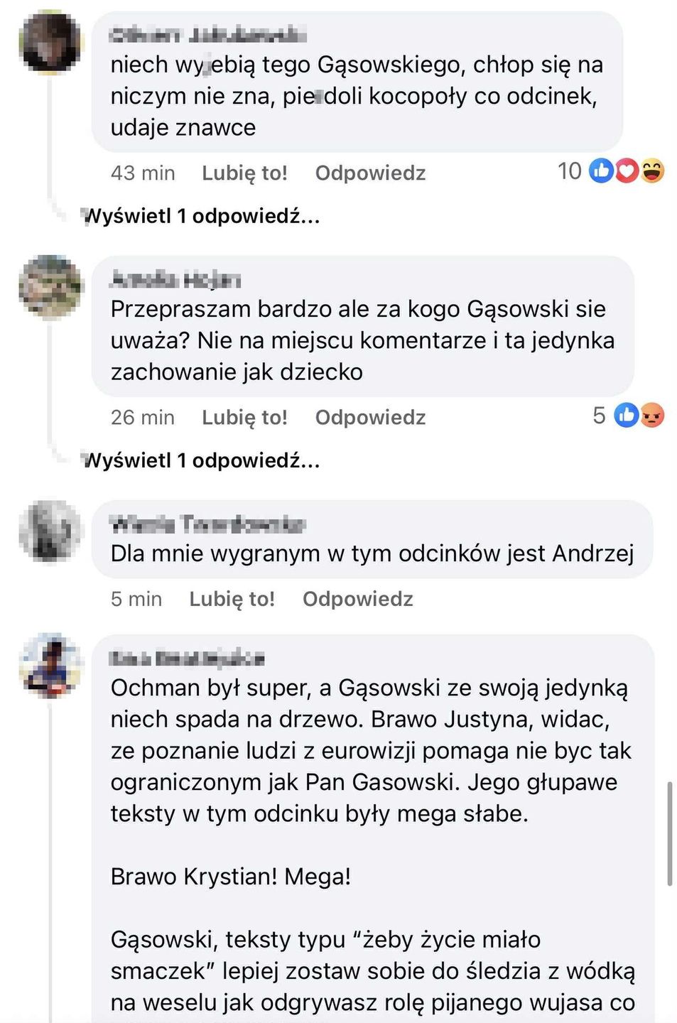 Internauci psioczą na Piotra Gąsowskiego
