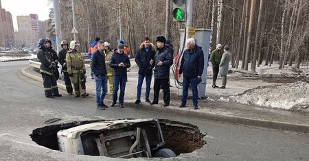 Niecodzienny widok w Rosji. Zdjęcia krążą w sieci