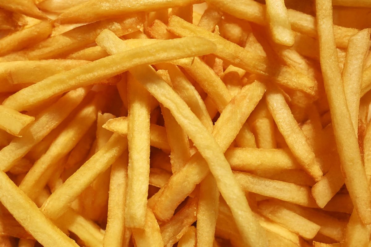 Domowe chrupiące frytki