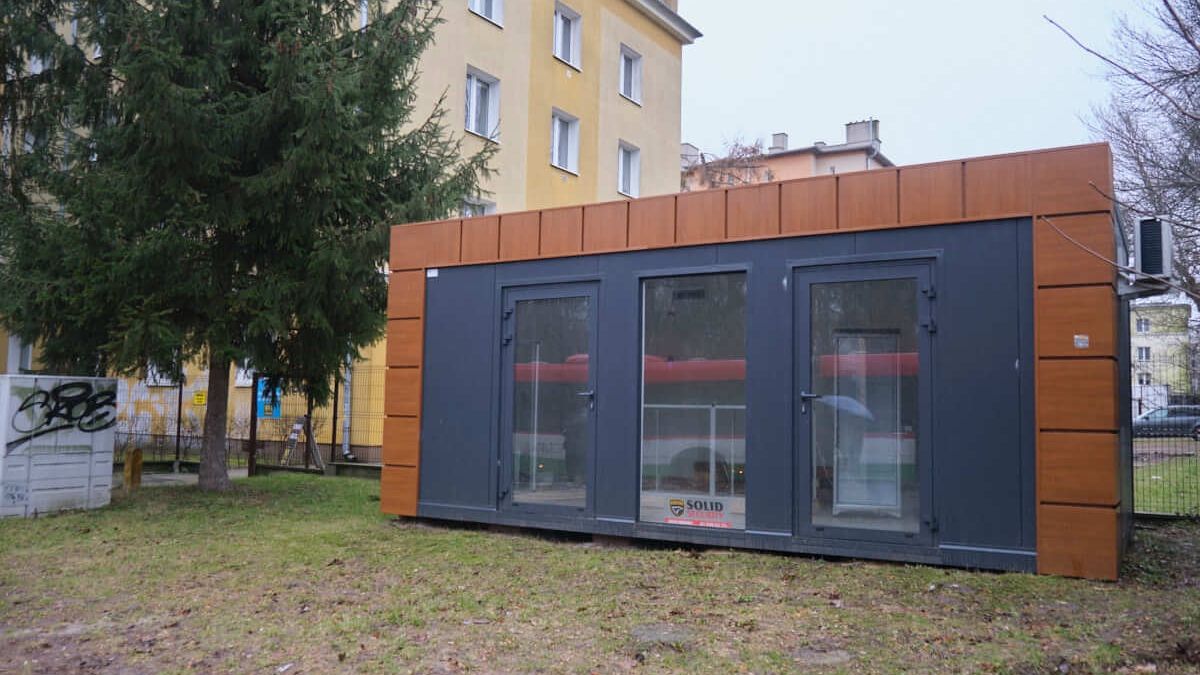 W kontenerze przy Al. Racławickich powstanie kawiarnia