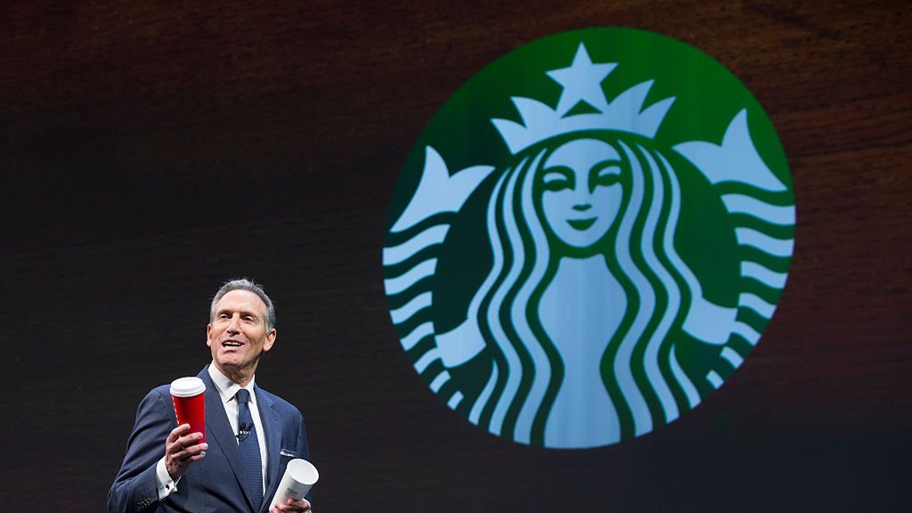 Dyrektor generalny Starbucksa Howard Schultz