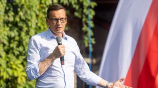 "Zobaczymy, co zrobi Tusk". Morawiecki chce wyjaśnienia afery