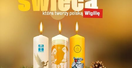 Wigilijne Dzieło Pomocy Dzieciom 2024. Zakup świecę, którą wspierasz rodziny w trudnej sytuacji