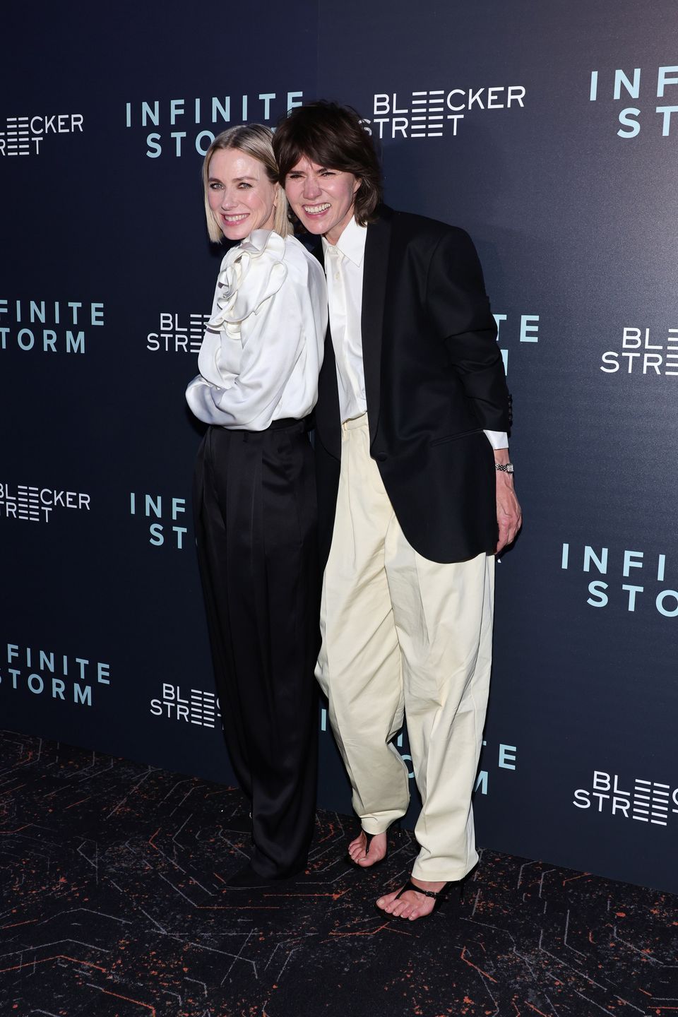 Małgorzata Szumowska i Naomi Watts na premierze filmu "Infinite Storm"