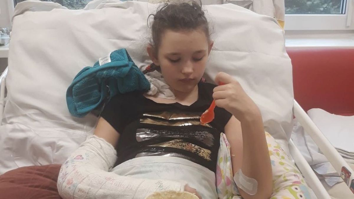 Jagoda została postrzelona w brzuch 