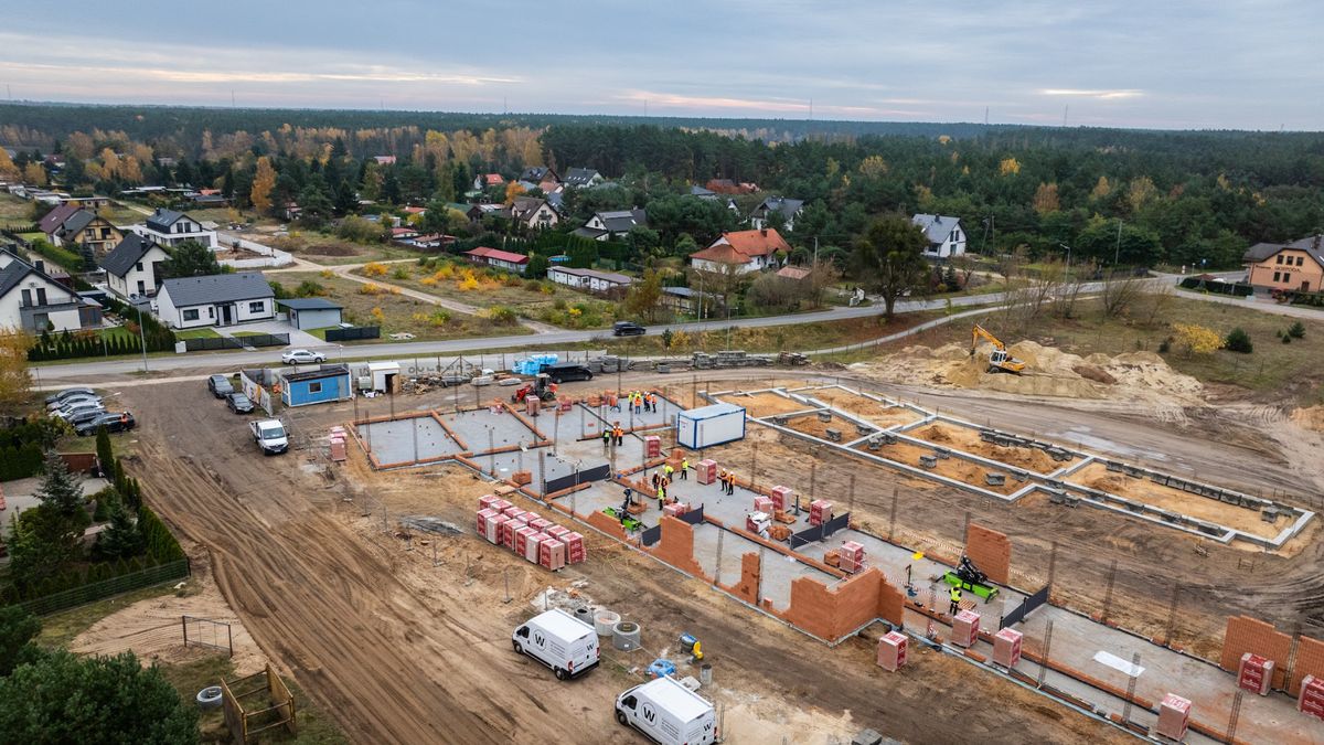 Zastosowanie robota murarskiego w Koronowie